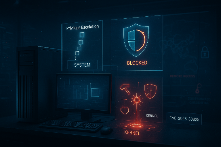 Explotación activa de vulnerabilidades en Windows permite escalar privilegios y afectar a Defender