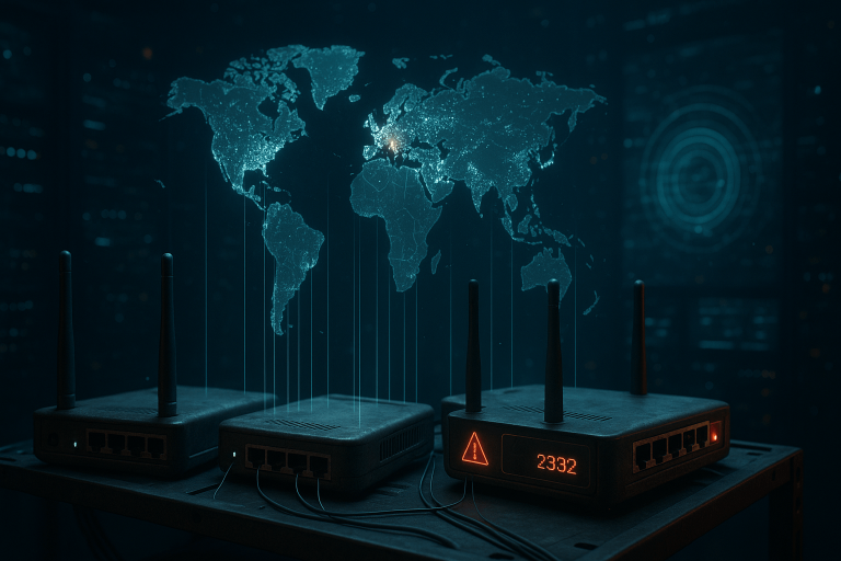 AryStinger convierte 4.300 routers antiguos en una red de reconocimiento y proxies para ataques